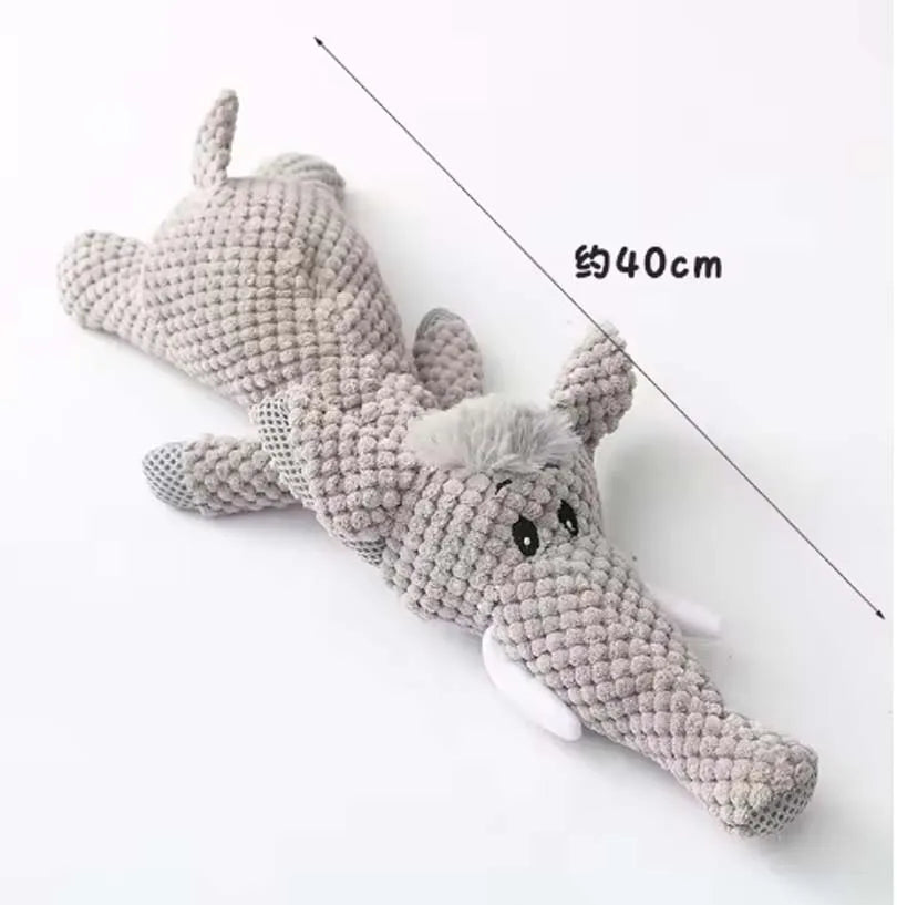 Tough Squeak & Snuggle Plush