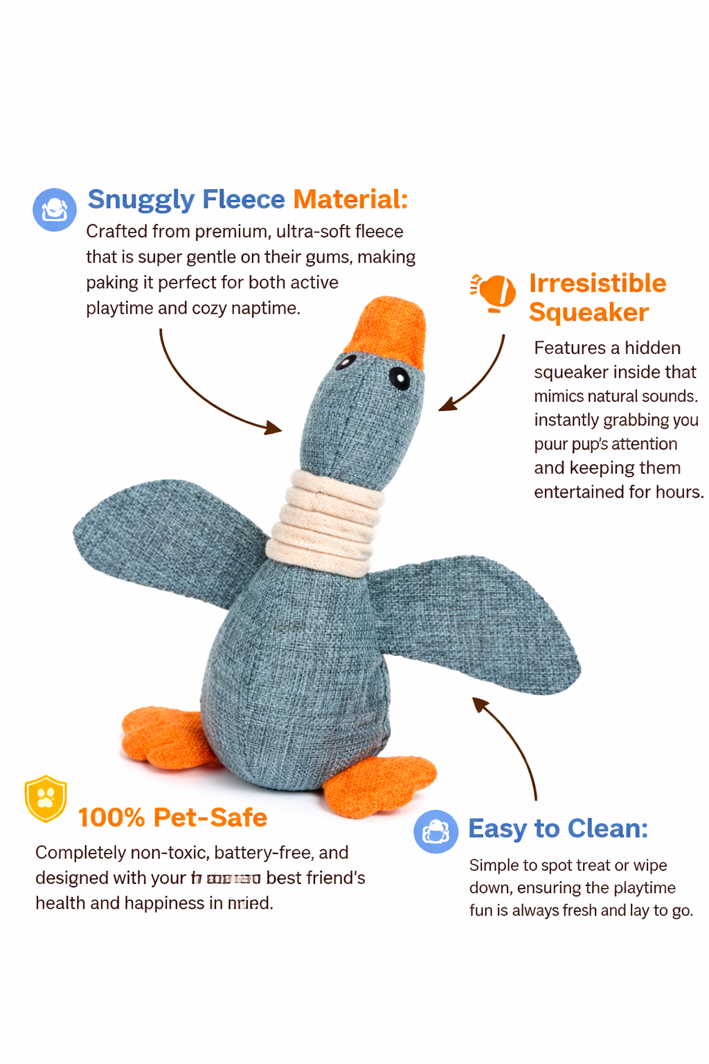 The Giant Squeaking Goose Buddy